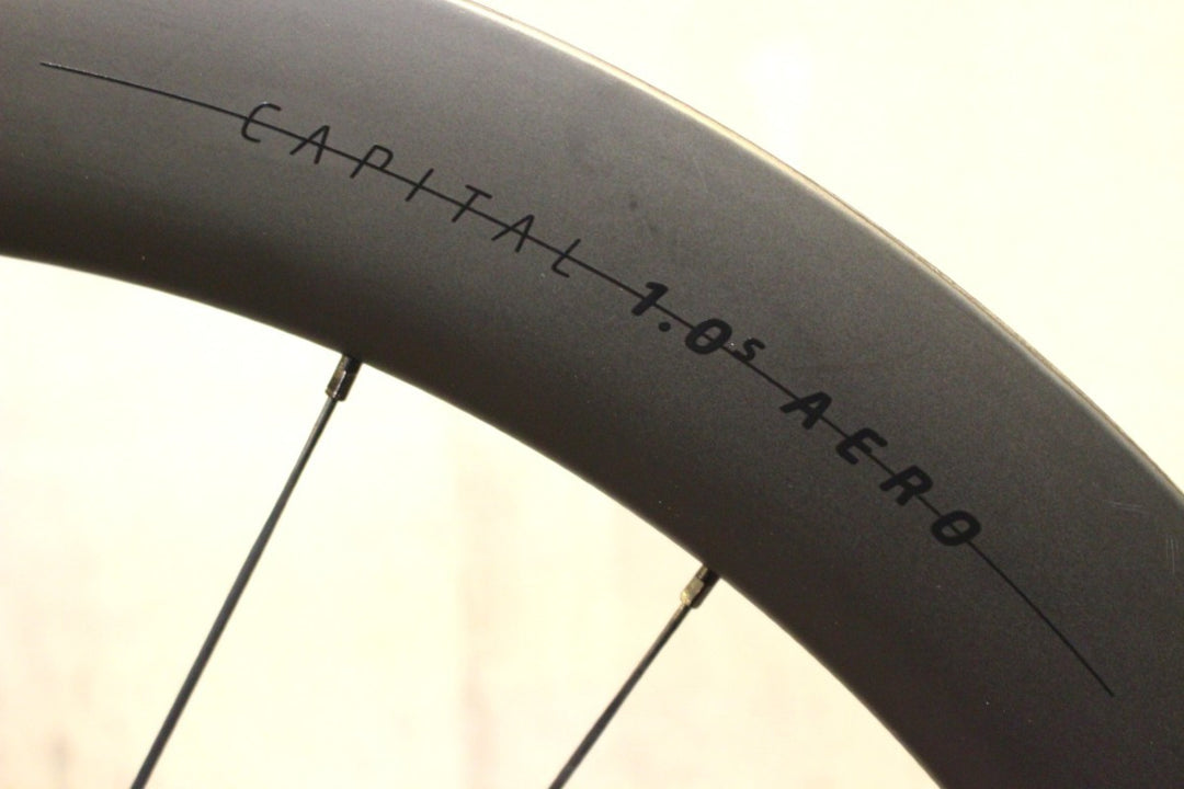 シンクロス SYNCROS キャピタル CAPITAL 1.0S AERO カーボン チューブレス ホイールセット シマノ12S/11S 内幅25mm 【名古屋店】