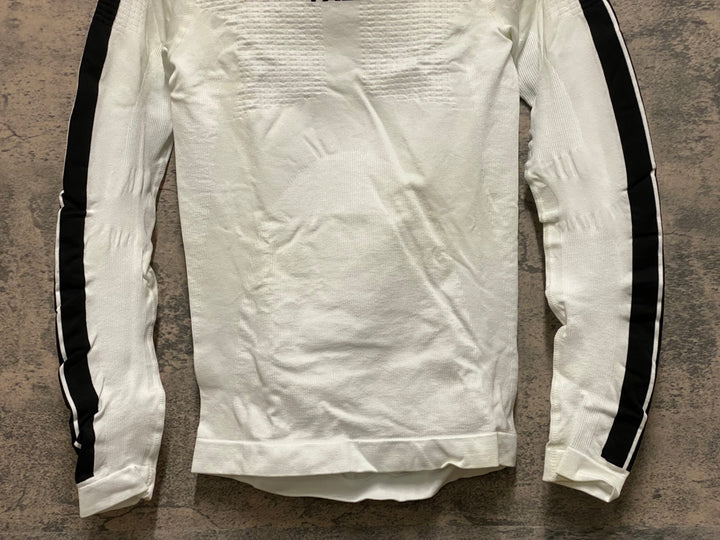JR289 アソス ASSOS LS_skinFoil_fall 長袖 ベースレイヤー 白 S/M