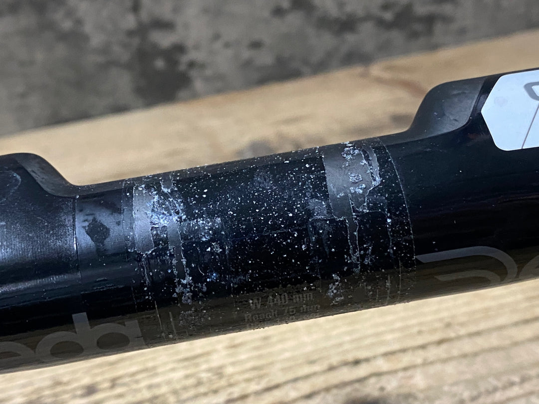 KL750 デダ DEDA SUPERZERO DCR CARBON カーボン ドロップハンドル エンド部 外-外 440mm Φ31.8