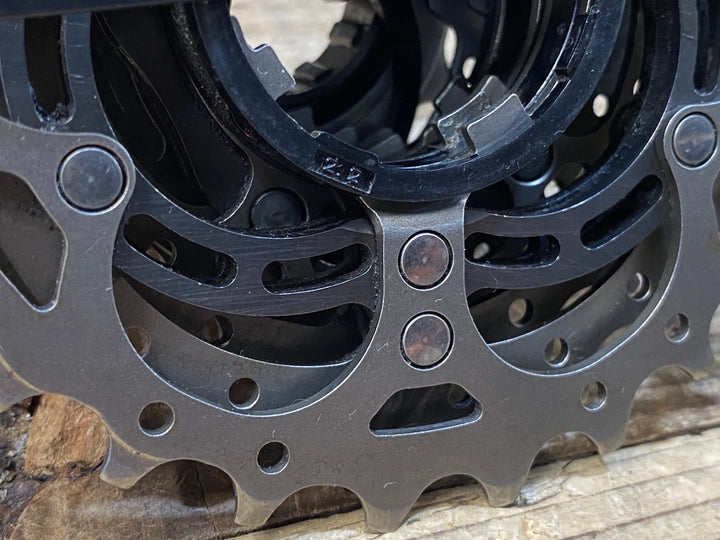 JN511 カンパニョ―ロ CAMPAGNOLO スーパーレコード SUPERRECORD スプロケット 11S 12-25T ※ギア一枚欠品のためジャンク