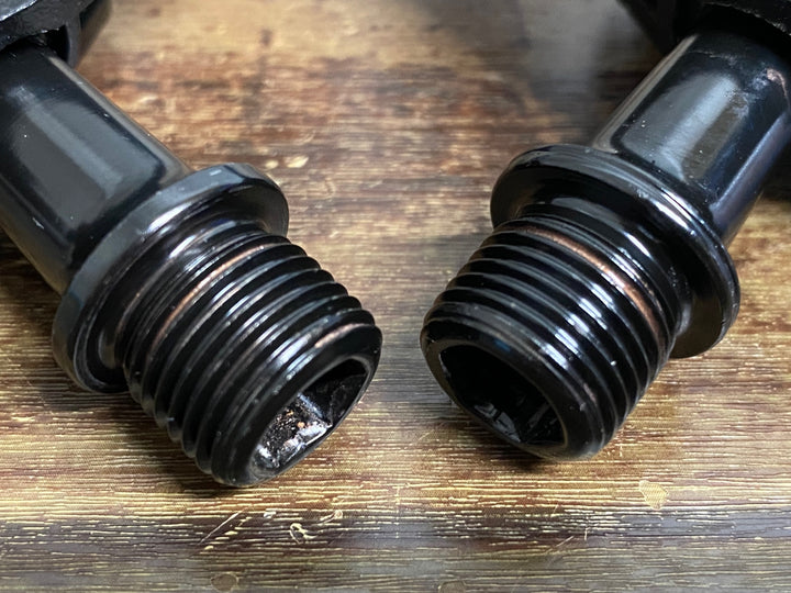 JQ031 ボントレガー BONTRAGER 片面 ビンディングペダル SPD 黒