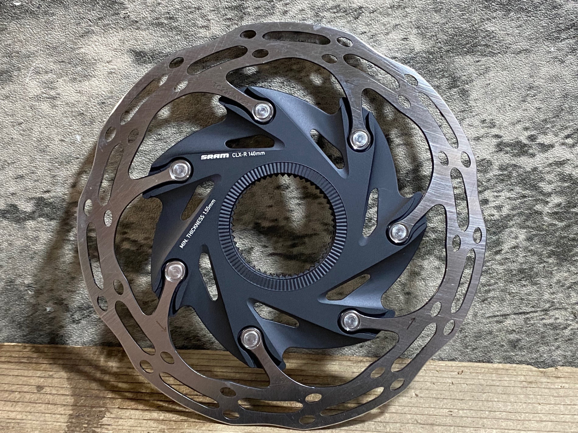 KE749 スラム SRAM CENTERLINE XR ディスクブレーキローター Φ140