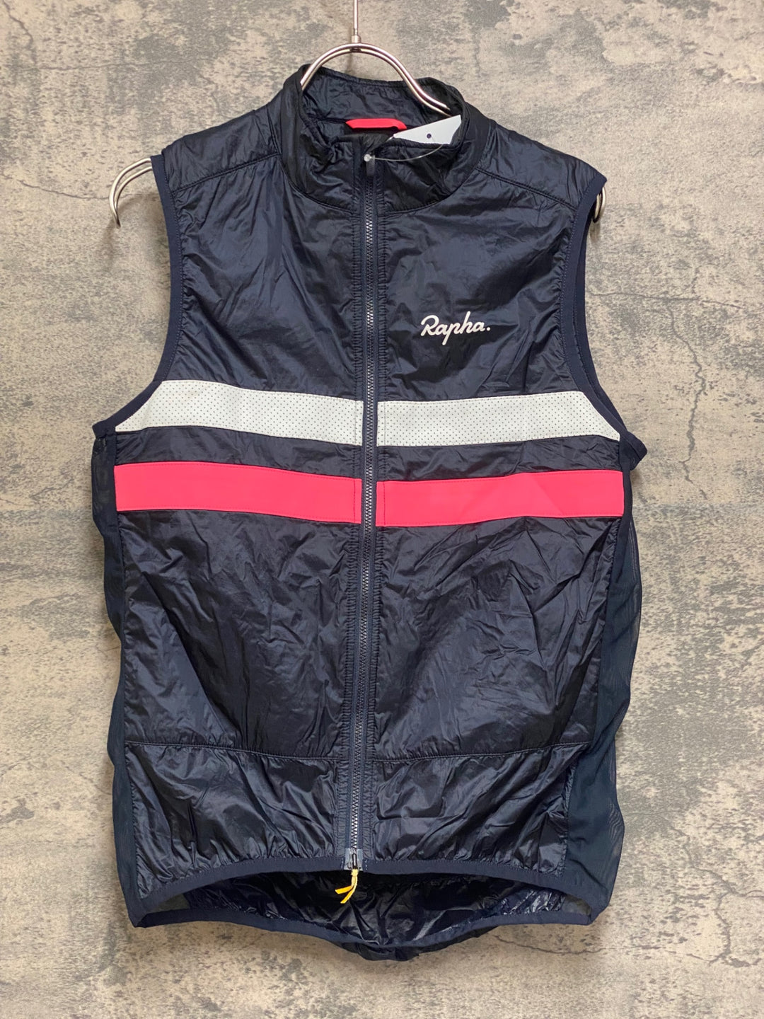 JP292 ラファ Rapha BREVET REFLECTIVE GILET ジレ サイクルベスト 黒 M