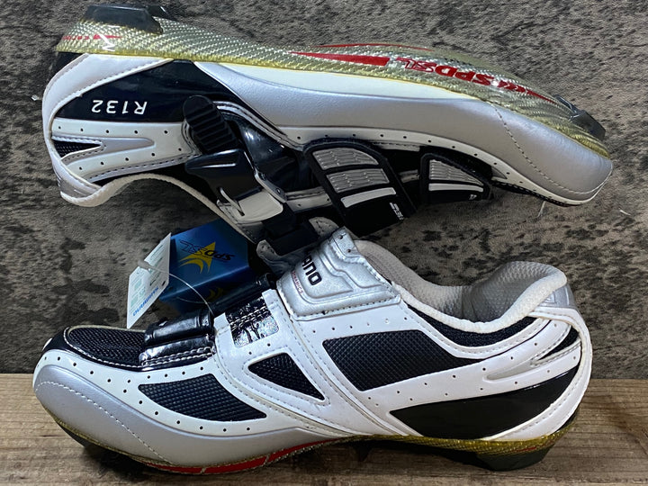JR505 シマノ SHIMANO SH-R132L ビンディングシューズ 黒 EU38