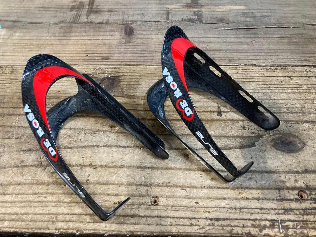 KG202 エリート ELITE デローザ DE ROSA カーボン ボトルケージ 2個セット