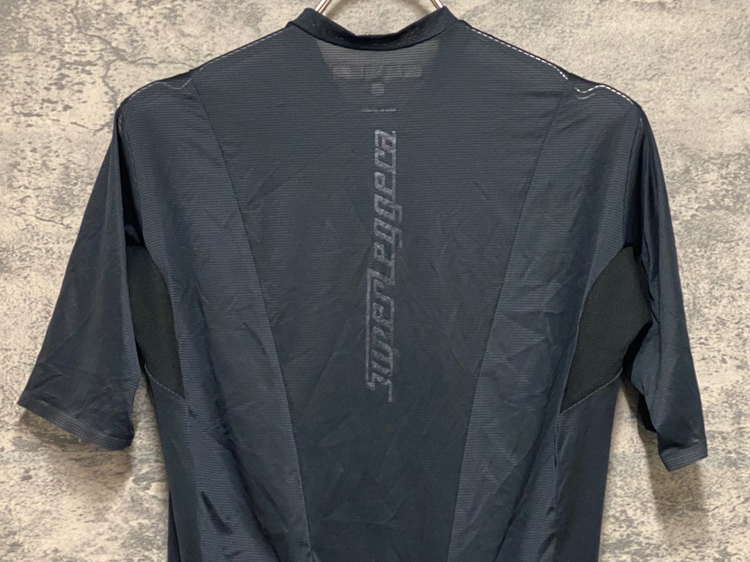 KF197 カステリ CASTELLI SUPERLEGGERA 半袖 サイクルジャージ 黒 S