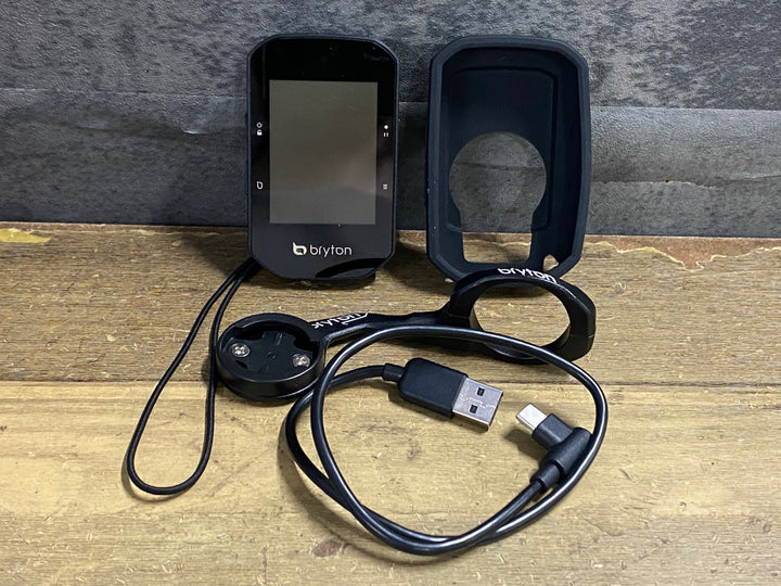 KM936 ブライトン Bryton rider S500 サイクルコンピューター マウント ケーブル付属 動作確認済