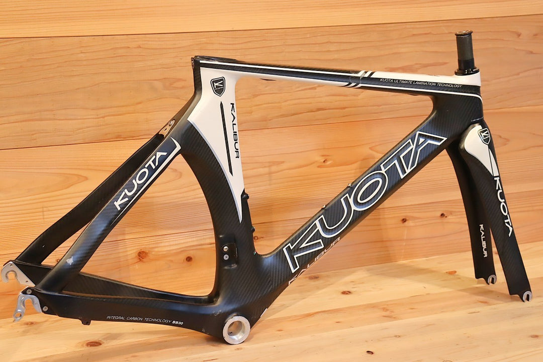 クオータ KUOTA カリバー KALIBUR 2013モデル Sサイズ カーボン トライアスロンバイク フレームセット 【千葉店】