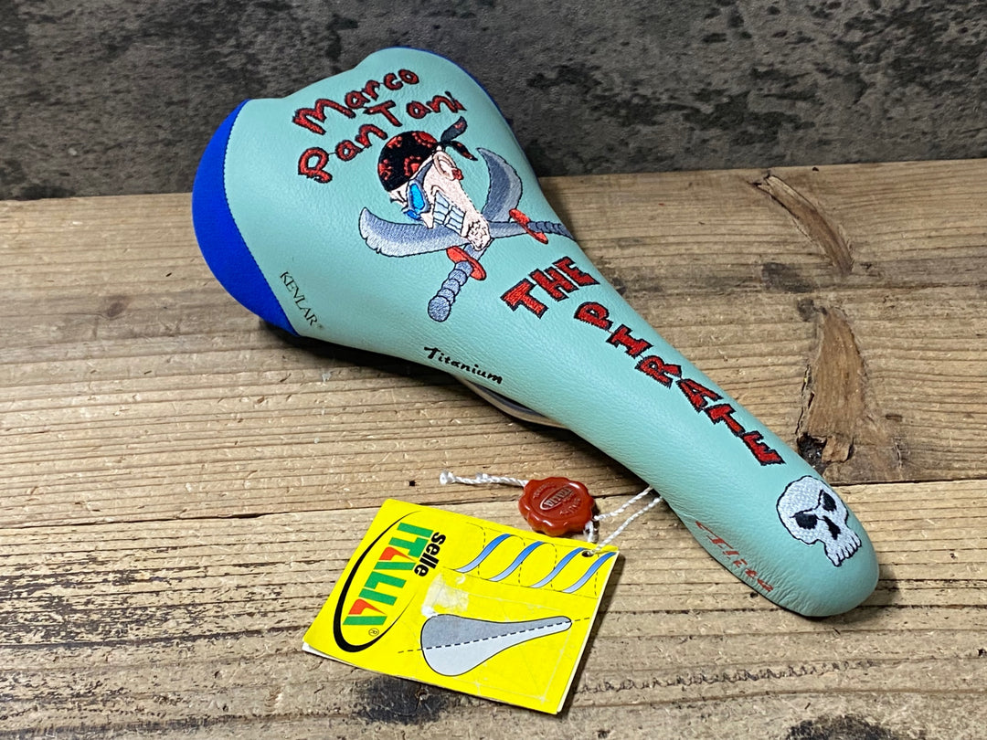 KN212 セライタリア SELLE ITALIA フライト チタニウム FLITE TITANIUM サドル チタンレール パンターニ チェレステ
