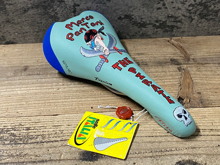 KN212 セライタリア SELLE ITALIA フライト チタニウム FLITE TITANIUM サドル チタンレール パンターニ チェレステ