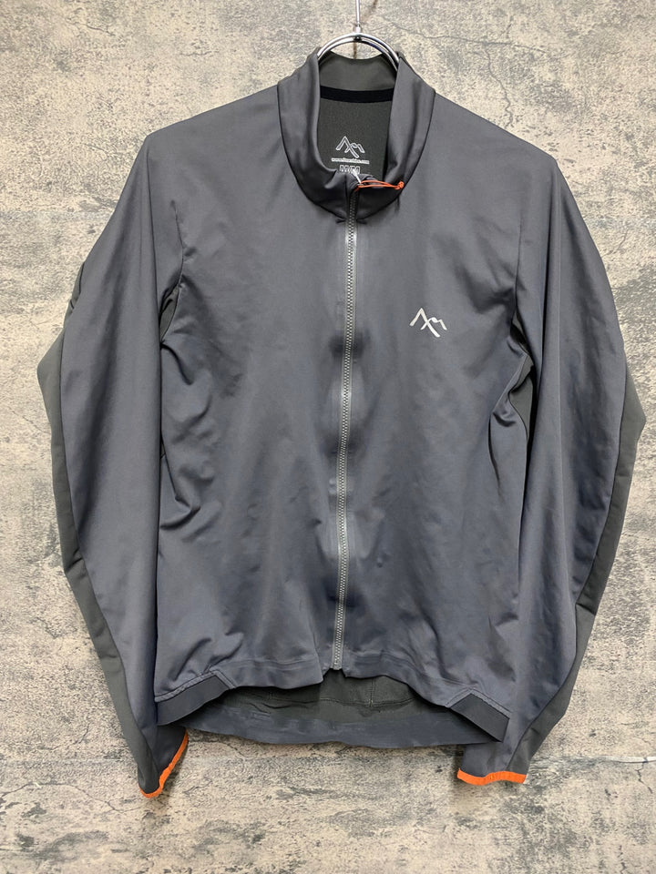 KS045 セブンメッシュ 7MESH 長袖 サイクルジャケット グレー M 裏起毛 WINDSTOPPER