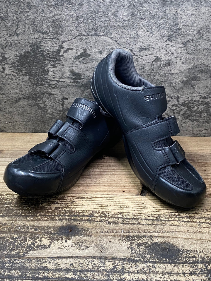 JG725 シマノ SHIMANO RP3 SH-RP300 ビンディングシューズ EU42 ブラック 3穴/2穴