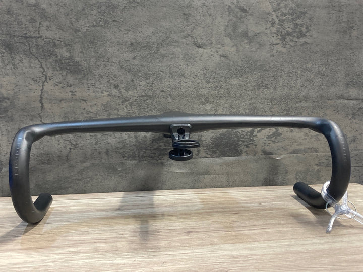 KE297 ボントレガー BONTRAGER AEOLUS RSL VR-C ハンドルバー カーボン ステム一体型 120mm ブラケットC-C420mm
