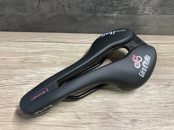 JR993 セライタリア selle italia FLITE BOOST S3 サドル 黒 135mm MANGANESE Giro d'Italia