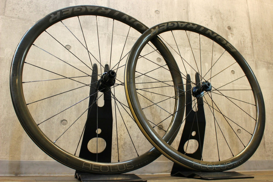 ボントレガー BONTRAGER アイオロス AEOLUS RSL 37 TLR カーボン チューブレス ホイールセット シマノ12S/11S 【名古屋店】