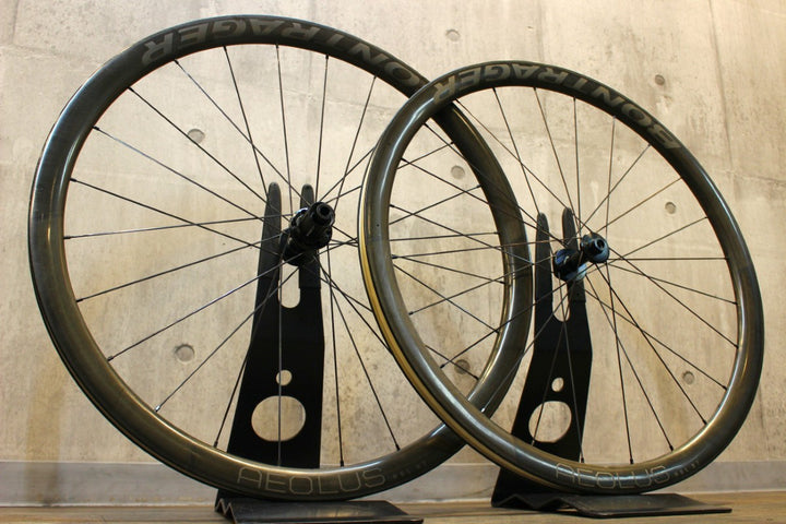 ボントレガー BONTRAGER アイオロス AEOLUS RSL 37 TLR カーボン チューブレス ホイールセット シマノ12S/11S 【名古屋店】