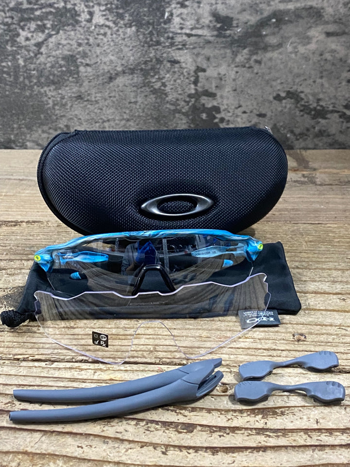 KM763 オークリー OAKLEY RADAR EV サングラス アイウェア 青