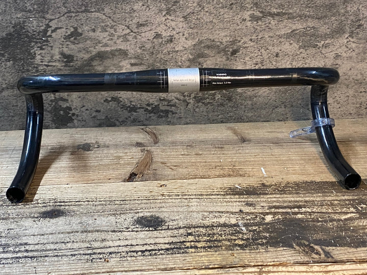 JO981 3T ERGOSUM LTD カーボン ドロップハンドル ブラケットC-C420mm Φ31.8 ※固定跡強いためジャンク