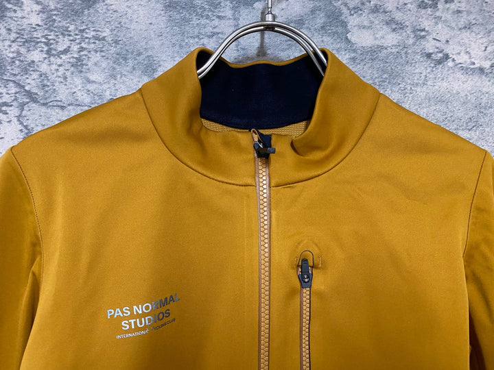 JY487 パスノーマルスタジオ PAS NORMAL STUDIOS Control Winter Jacket 長袖 サイクルジャケット オレンジ M