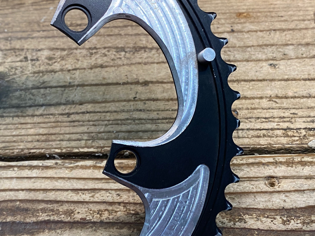JI674 ウィックワークス wickwerks チェーンリング 52/36T 5H 110BCD