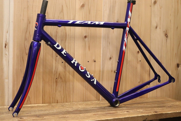 デローザ DE ROSA TEAM8 2008年頃モデル 60.5サイズ アルミ ロードバイク フレームセット 【芦屋店】