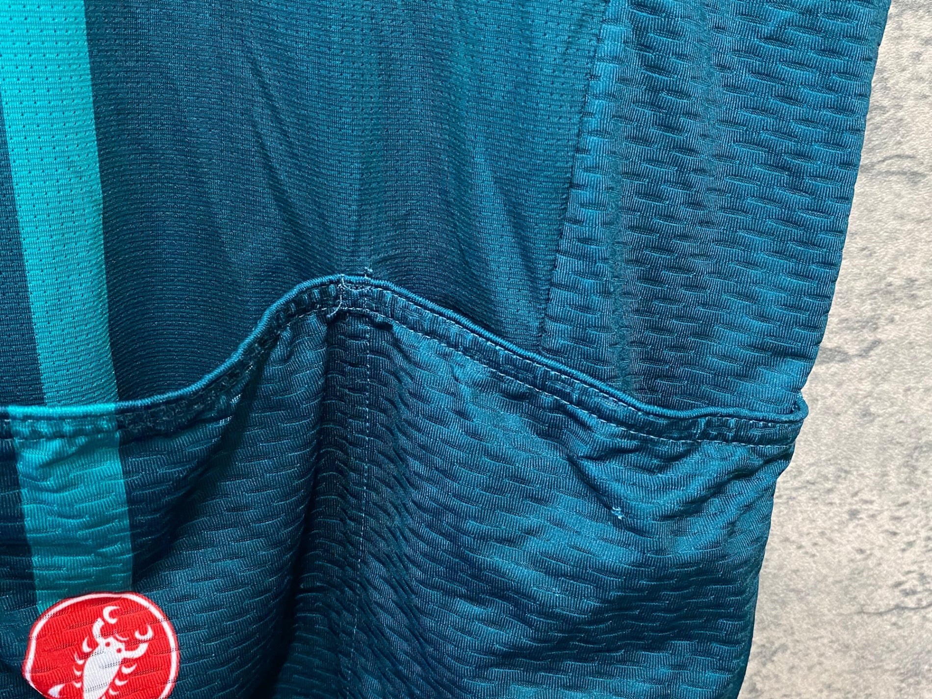 JT817 カステリ CASTELLI 半袖 サイクルジャージ 白 青 緑 L – BICI