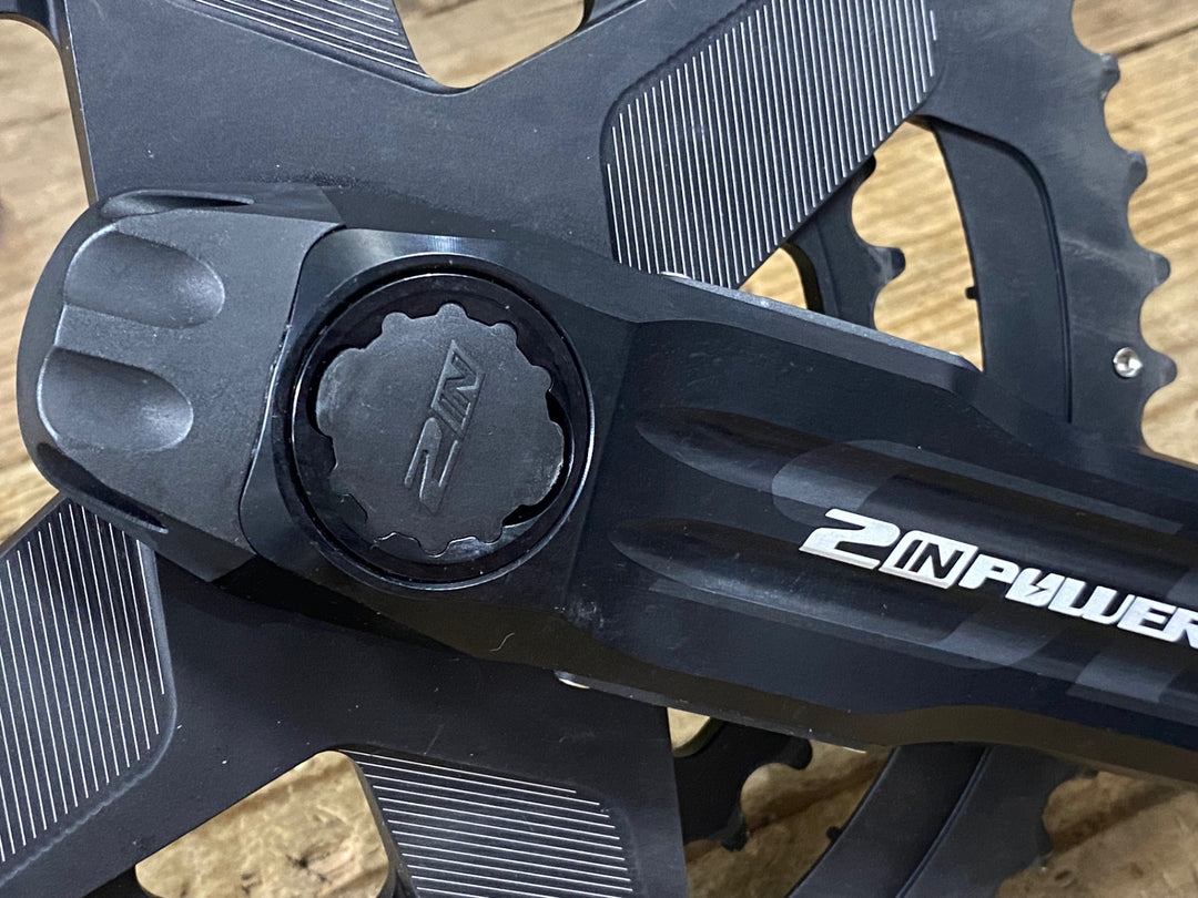 KN043 ローター ROTOR 2IN POWER パワーメーター クランクセット 50/34T 165mm 11S 通信確認済み 充電ケーブル付属