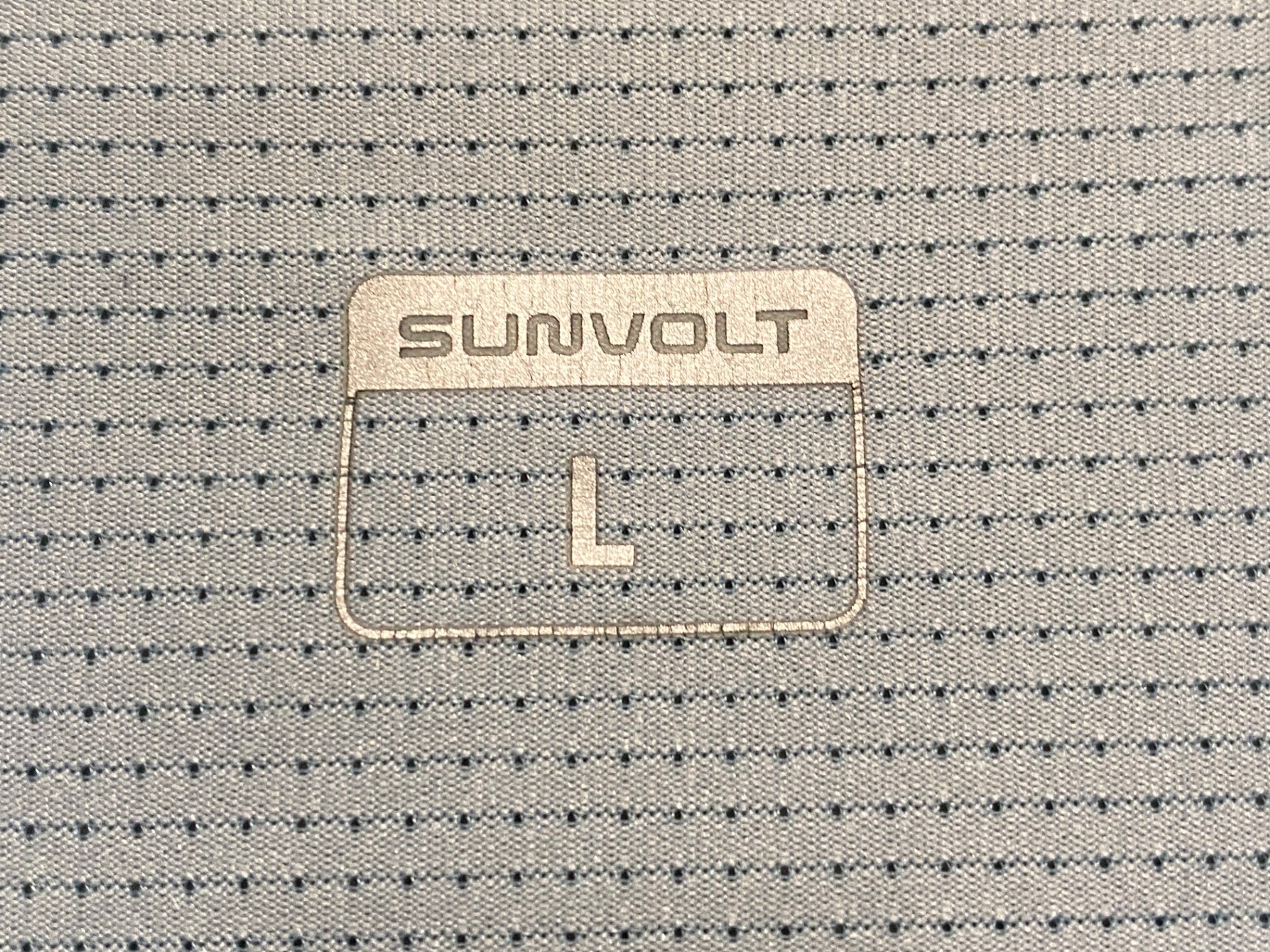 JN239 サンボルト SUNVOLT 長袖 サイクルジャージ エアロ 紺水色 L