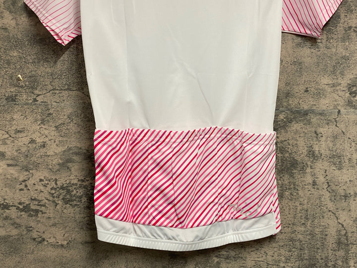 JW006 レリック reric Women's Himalia SS Jersey 半袖サイクルジャージ M 白 レディース