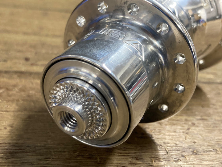 KP146 ホワイトインダストリーズ WHITE INDUSTRIES T11 ロードハブ 前後セット 100/130mm 24H シルバー