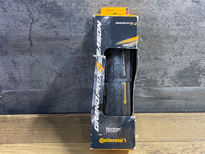 JZ345 コンチネンタル Continental グランプリ GRANDPRIX 4 SEASON クリンチャータイヤ 700×25C ブラウンサイド