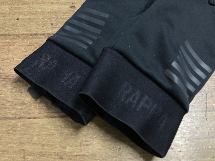 KD617 ラファ Rapha PRO TEAM WINTER GLOVES 長指 ウィンターグローブ 黒 サイズ不明 裏起毛