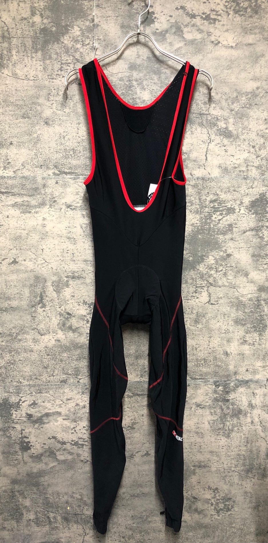 KH188 バイシクルライン Bicycle Line ビブタイツ 黒 L 裏起毛