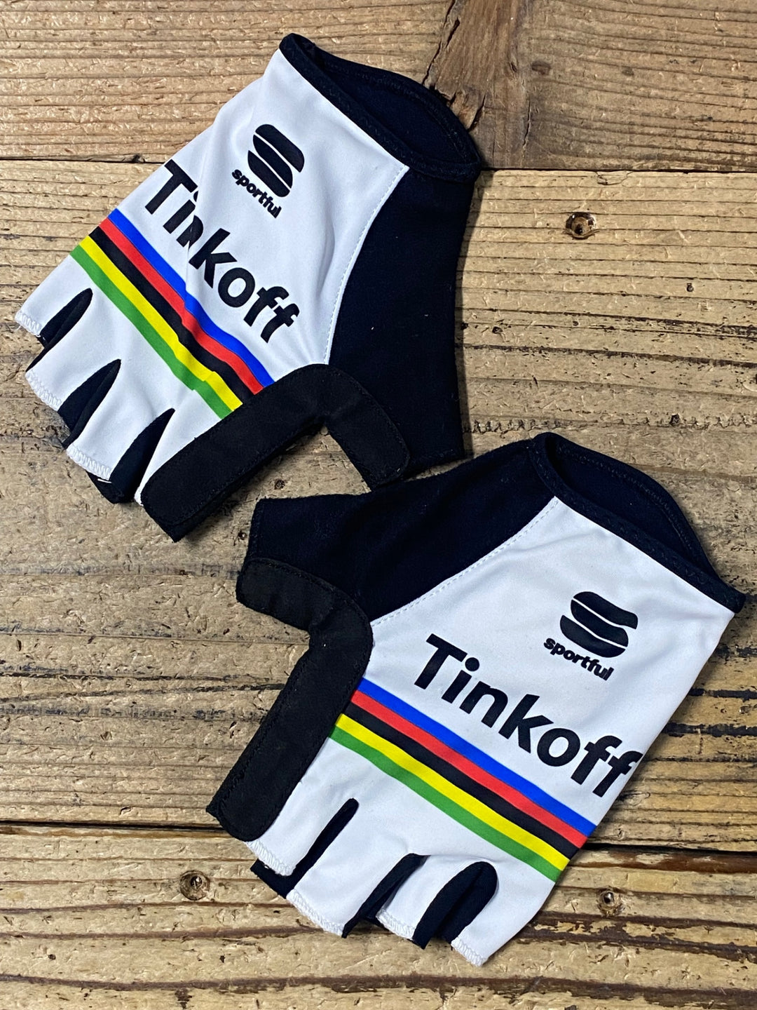 KJ799 スポーツフル sportful 指切り グローブ 白 黒 M