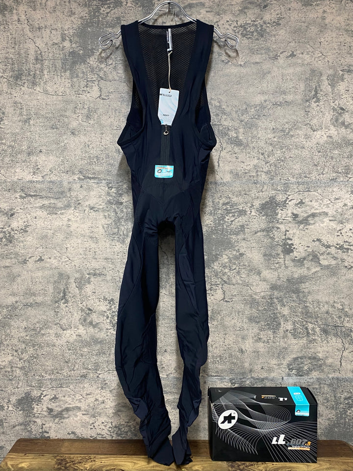 JQ183 アソス assos LL 607 ビブタイツ 黒 L 裏起毛