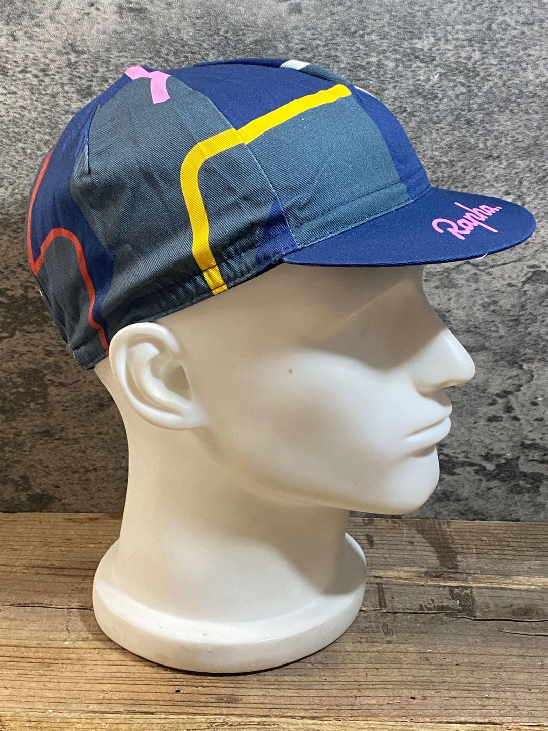 KC704 ラファ Rapha STURM CAP サイクルキャップ 紺 ONESIZE 未使用