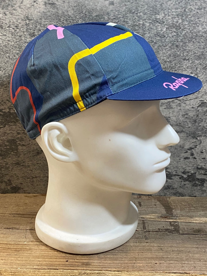 KC704 ラファ Rapha STURM CAP サイクルキャップ 紺 ONESIZE 未使用