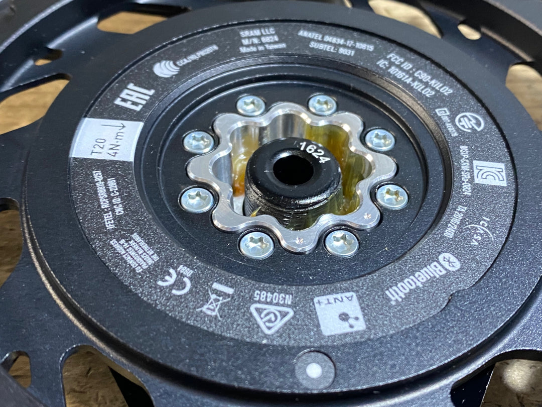 KE737 スラム SRAM レッド Red axs FC-RED-P-E1 パワーメーター カーボン クランクセット 170mm 46-33T DUB