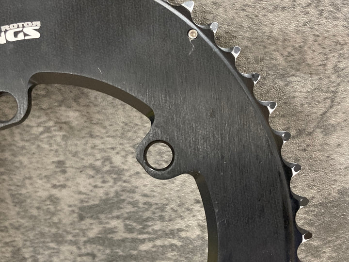 KB311 ローター ROTOR QRINGS AERO チェーンリング 2x BCD110 12/11S 4ARM 52/36T RIDEA 70xx用 チェーンリングボルト 付属