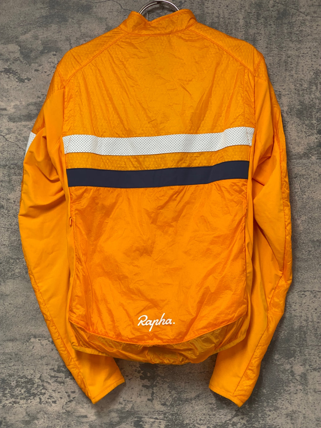 KH022 ラファ Rapha BREVET INSULATED JACKET 長袖 サイクルジャケット オレンジ XS ※袖部毛玉あり