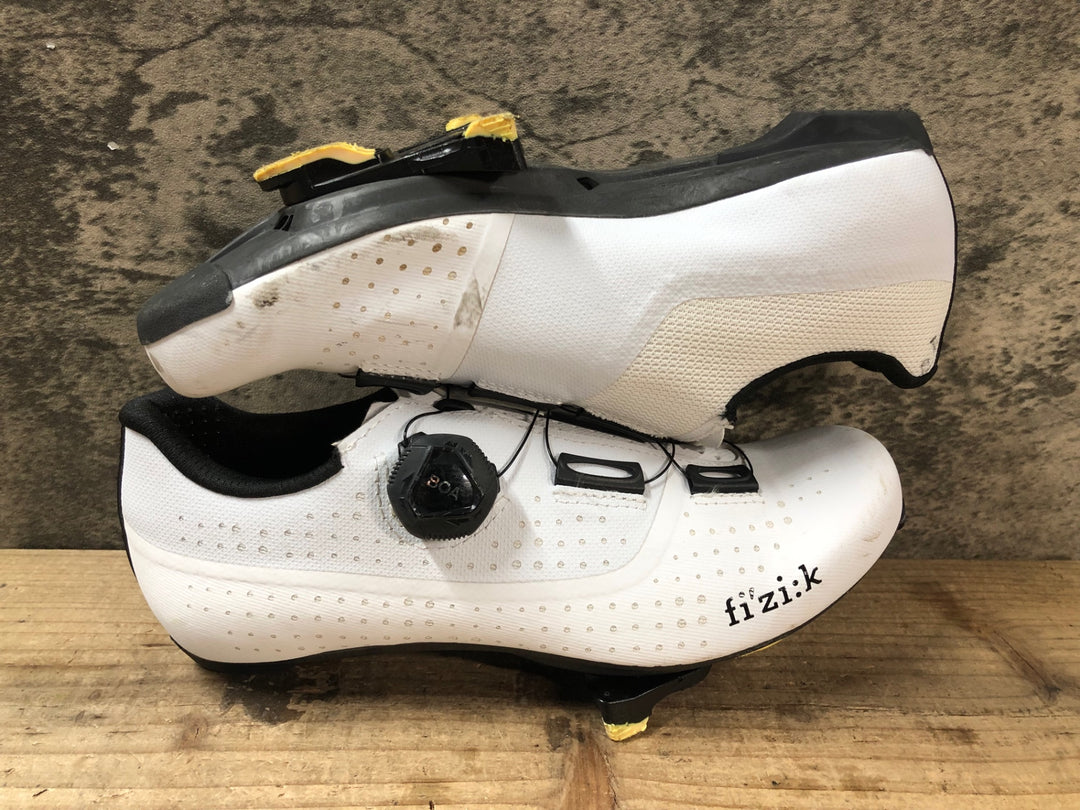 JT157 フィジーク fizik TEMPO OVERCURVE R4 ビンディングシューズ 白 黒 EU36 SLD-SL