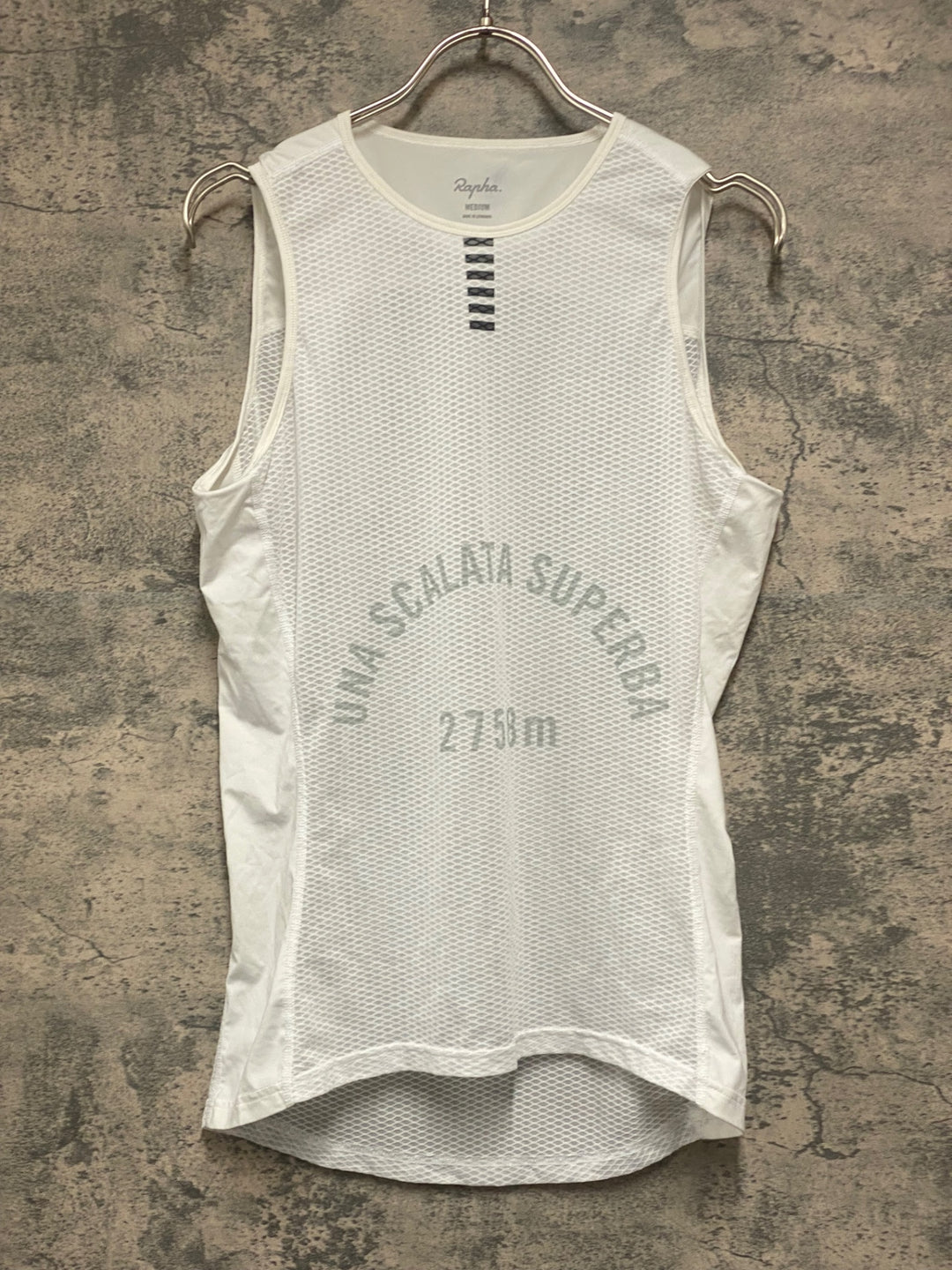 KE808 ラファ Rapha PRO TEAM ノーブリーブ ベースレイヤー 白 M