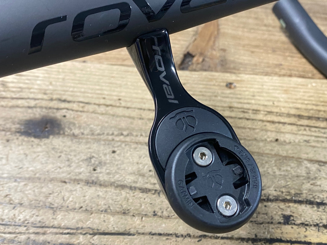 JZ913 ロヴァール ROVAL ALPINIST COCKPIT II ブラケットC-C380mm 80mm 一体型 カーボン ドロップハンドル サイコンマウント付属