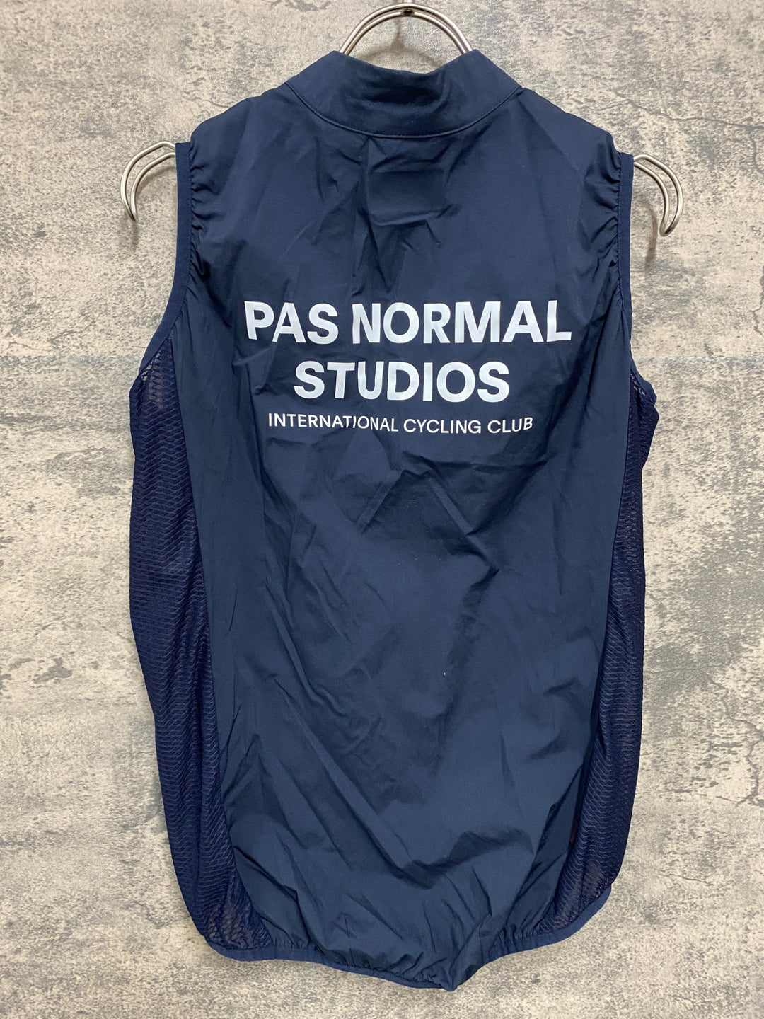 JY628 パスノーマルスタジオ PAS NORMAL STUDIOS ジレ サイクルベスト 紺 L