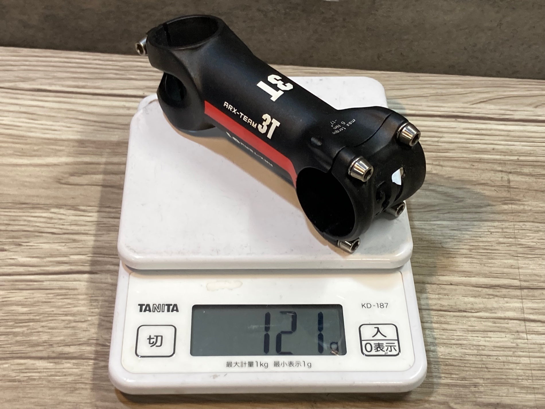 JU240 3T ARX-TEAM アルミ ステム 90mm 17° Φ31.8 OS 3T 90mm ステム