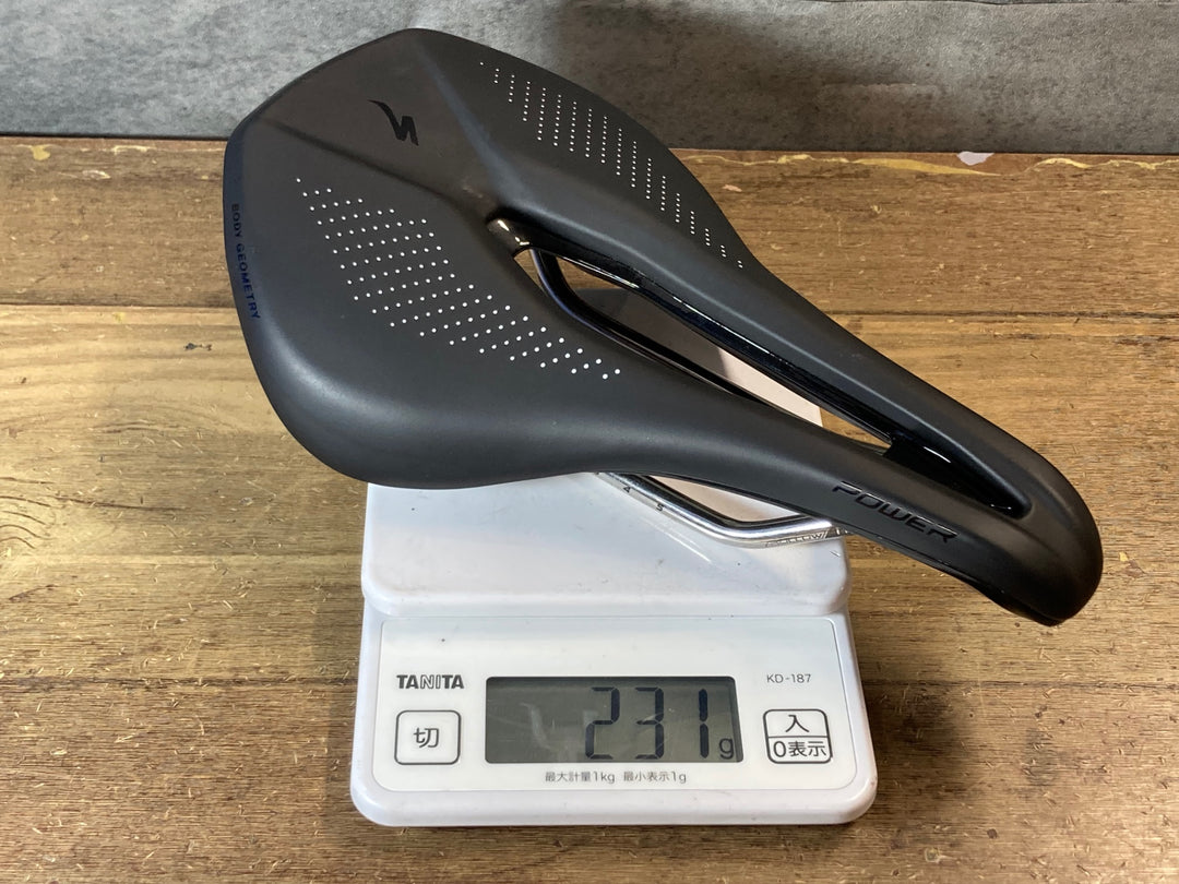 JV745 スペシャライズド SPECIALIZED POWER EXPERT サドル 黒 HOLLOW TI 143mm