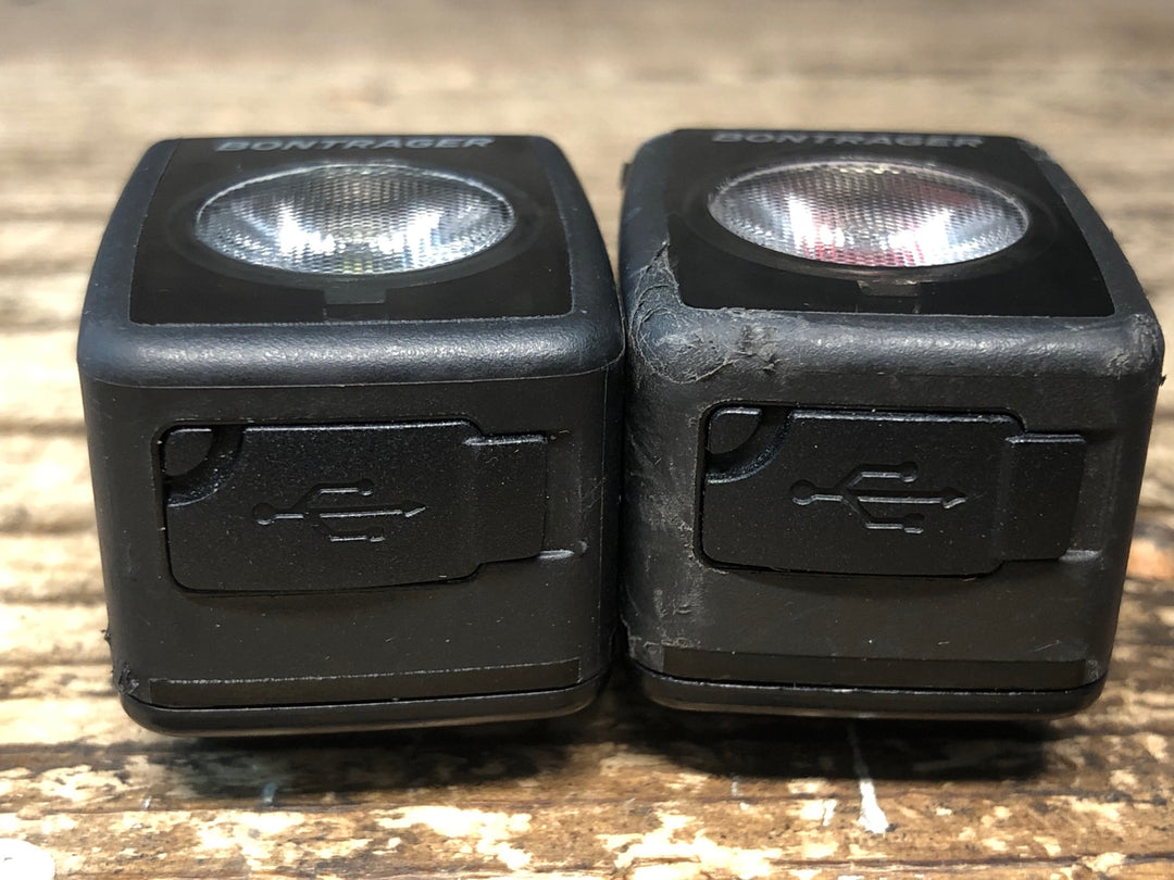 JL152 ボントレガー BONTRAGER ION 200 RT / FLARE RT フロント、リアライトセット 点灯確認済