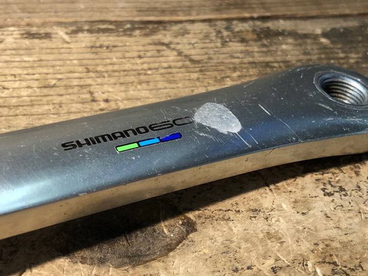 JK867 シマノ SHIMANO 600 FC-6400 クランクセット 52/42 170mm スクエア