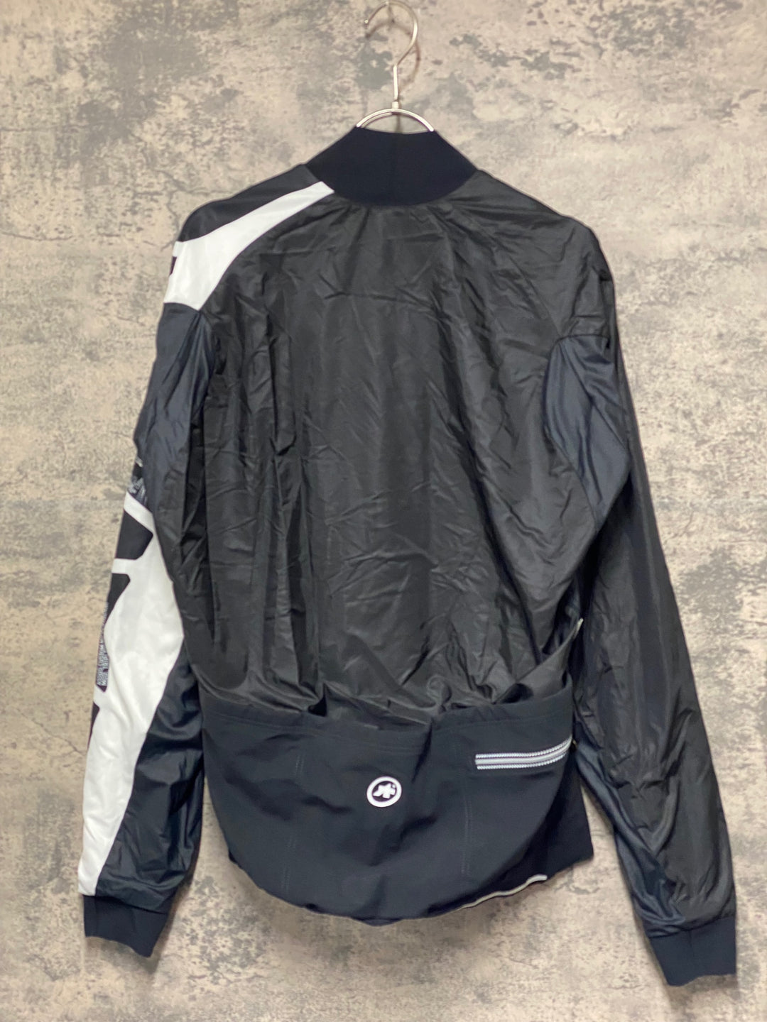 JR670 アソス assos mille jacket EVO7 長袖 サイクルジャケット 黒 白 M 裏起毛