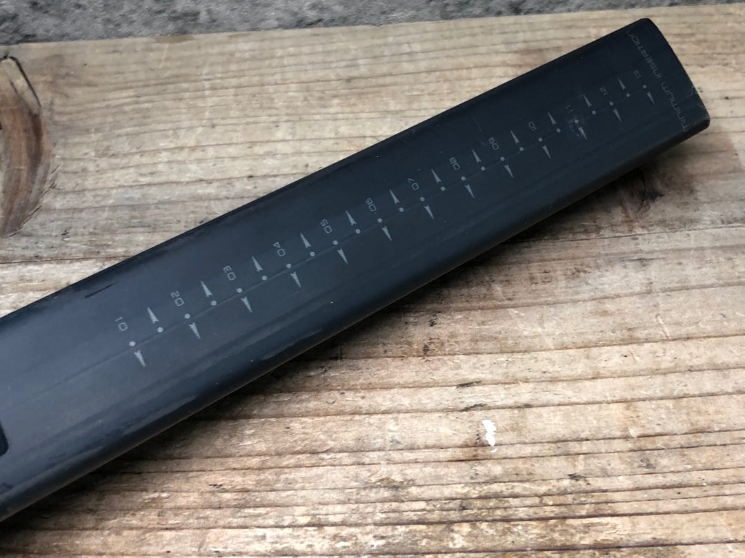 IN009 スペシャライズド SPECIALIZED S-WORKS SHIV DISC カーボン シートポスト カット済 280mm SB0mm ヤグラ欠品 ※過剰固定クラックの為ジャンク